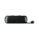 Auriculares inalámbricos Skullcandy Dime True Wireless en color negro, compactos y con estuche de carga.