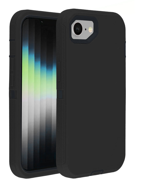 Encuentra en Guatemala el mejor precio en mayorista para el Case Heavy Duty iPhone 16e (SE4 2025) en color negro, ideal para proteger tu iPhone.