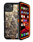 Encuentra la mejor funda heavy duty CAMO ORANGE para iPhone 16e en Guatemala.
