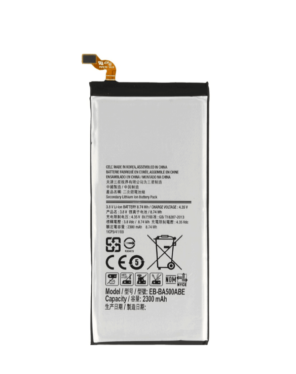 Encuentra la batería EB-BA500ABE para tu Galaxy A5 en Guatemala con el mejor precio en reparaciones y componentes en tiendas mayoristas.