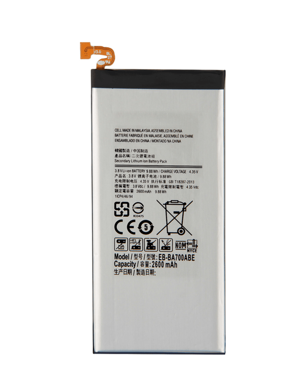 Reparación de batería Samsung Galaxy A7 (A700) en Guatemala, mayorista de baterías EB-BA700ABE.