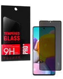 Protégete de miradas indiscretas con el vidrio templado privacy para Samsung Galaxy A71 5G en Guatemala.