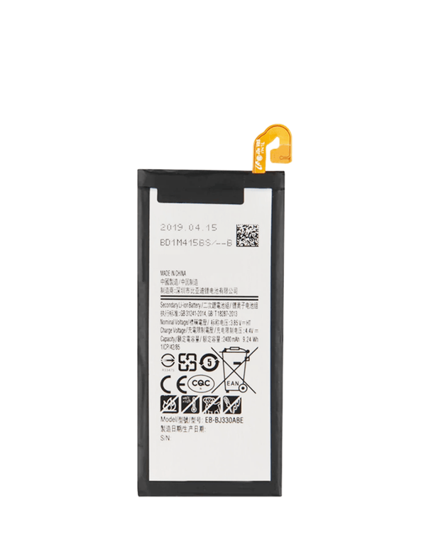 Encuentra la mejor batería Galaxy J3 (J330) (EB-BJ330ABE) en Guatemala para reparaciones con etiquetas de bajo PPLCD.