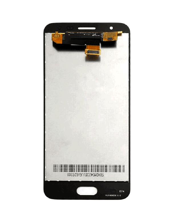 Reparación de pantalla premium para Galaxy J5 Prime (G570 / 2016) en Guatemala, disponible en color dorado.