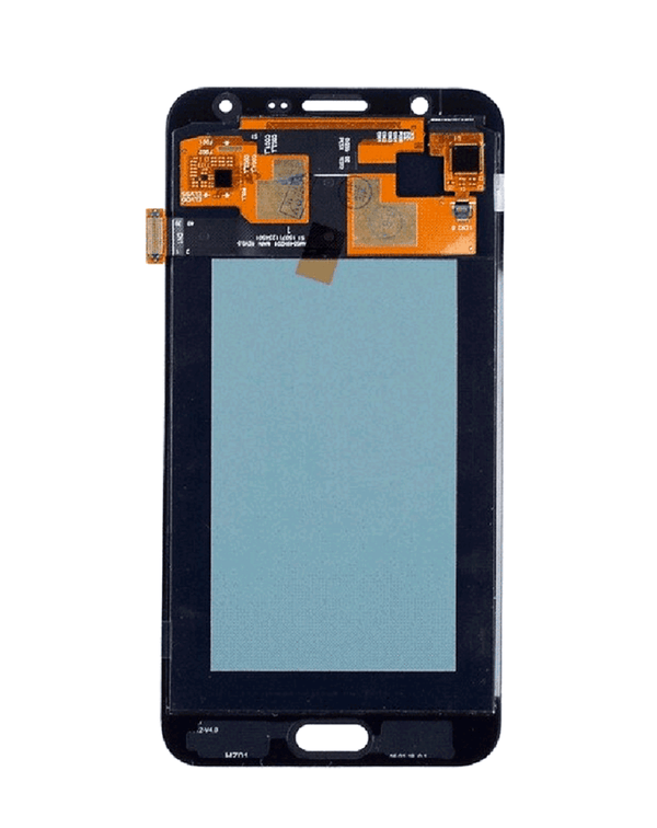 Repara la pantalla de tu Samsung Galaxy J7 del 2015 en Guatemala con este kit completo en color negro.