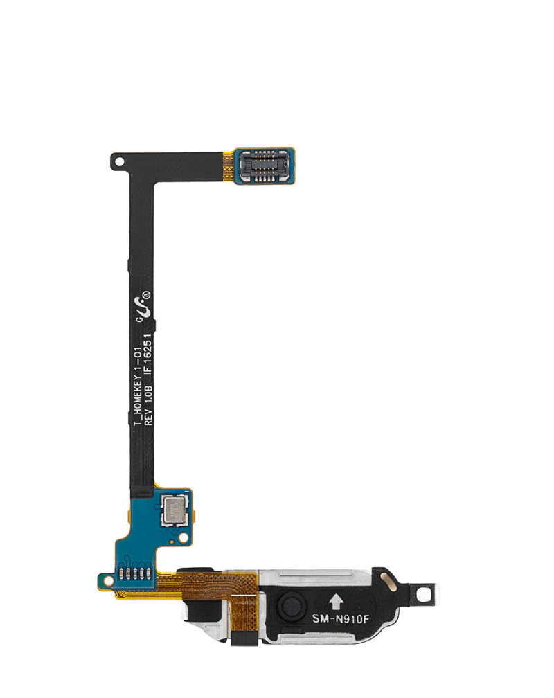 Reparación de sensor de huellas con cable flex para Galaxy Note 4 en Guatemala.