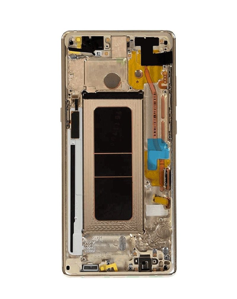 Reparación con pantalla original y marco Samsung Galaxy Note 8 N950 en Guatemala.