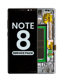 Reparación de pantalla con marco original Galaxy Note 8 N950 en Guatemala.