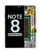 Reparación de pantalla con marco original Galaxy Note 8 N950 en Guatemala.