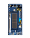 Pantalla OLED con marco Galaxy Note 8 N950 (DEEPSEA BLUE) ideal para reparaciones en Guatemala.