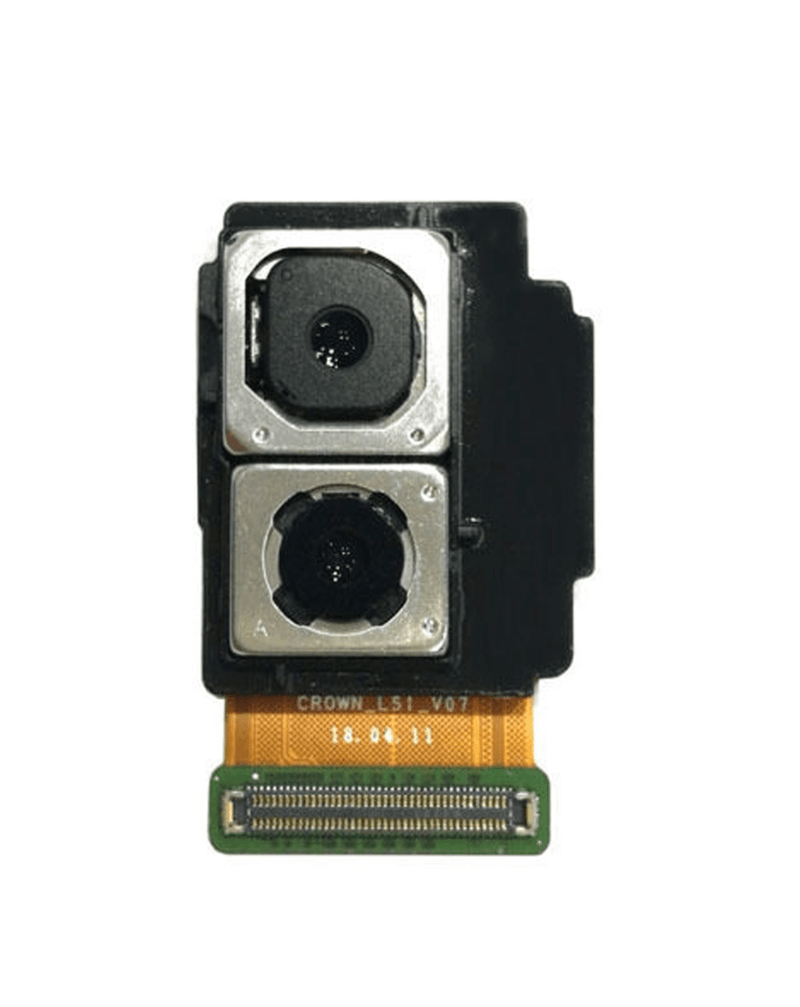 Reparación de cámara trasera Galaxy Note 9 (N960F) con componente original en Guatemala.
