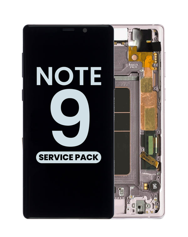 Compra la pantalla original con marco para Samsung Galaxy Note 9 en Guatemala.