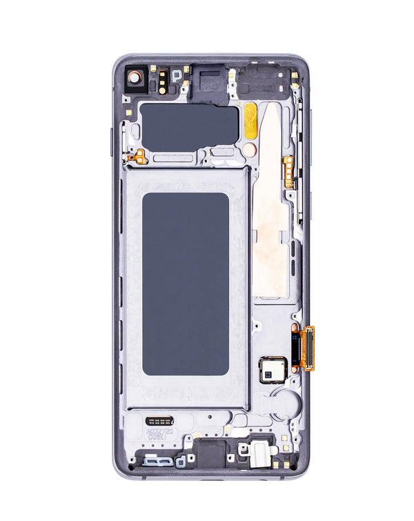 Pantalla con marco Samsung Galaxy S10 (G973) (PRISM BLACK)