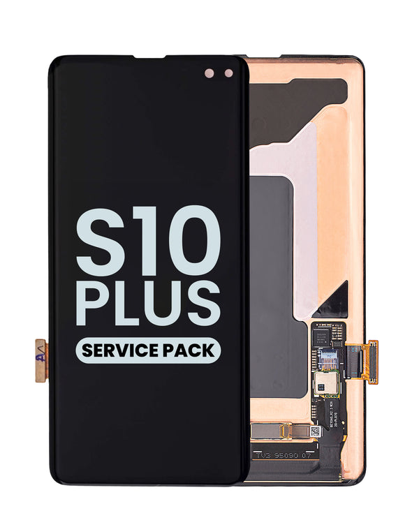 Pantalla original sin marco Samsung Galaxy S10 Plus G975 OLED en Guatemala, mejor precio en reparaciones.