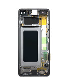 Pantalla OLED con marco Galaxy S10 Plus G975 (PRISM BLACK) original