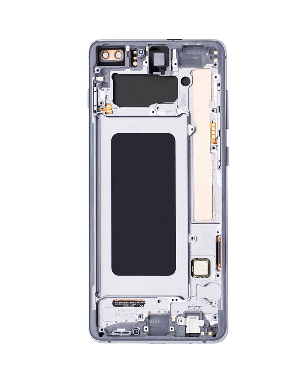 Pantalla con marco Samsung Galaxy S10 Plus (G975) (PRISM BLACK)