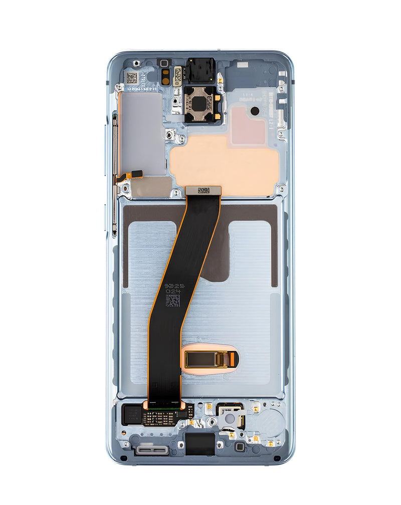 Repuesto original de pantalla OLED con marco para Samsung Galaxy S20 G980 / G981 en Guatemala.