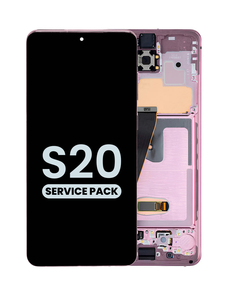 Reparación con pantalla OLED original Samsung Galaxy S20 en Guatemala.