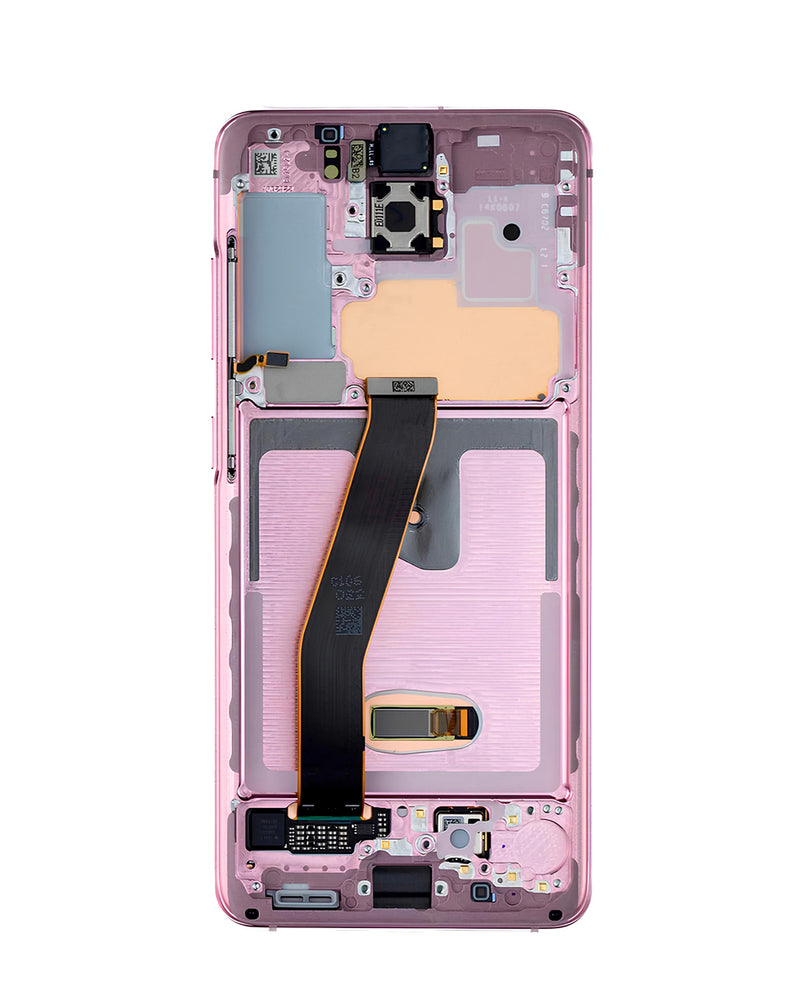 Reparación con pantalla OLED original Samsung Galaxy S20 en Guatemala.