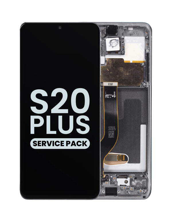 Encuentra la pantalla original con marco para Samsung Galaxy S20 Plus G985 / G986 en Guatemala, reparaciones de pantallas al mejor precio.
