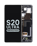 Venta de pantalla original con marco para Samsung Galaxy S20 Ultra G988 en Guatemala, ideal para reparaciones en talleres especializados.