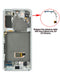 Encuentra la pantalla original con marco para Samsung Galaxy S21 G991 en Guatemala, venta al por mayor y reparación de pantallas.