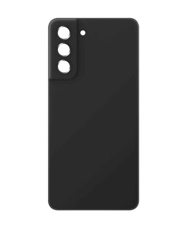 Encuentra tapas traseras de repuesto para Galaxy S21 FE en Guatemala con adhesivo y lente de cámara incluidos.