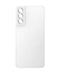 Tapa trasera con lente de camara y adhesivo Samsung Galaxy S21 FE (NO LOGO) (WHITE)