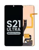 Reparación de pantalla original Samsung Galaxy S21 Ultra G998 con etiquetas BajoPPLCD en Guatemala. 