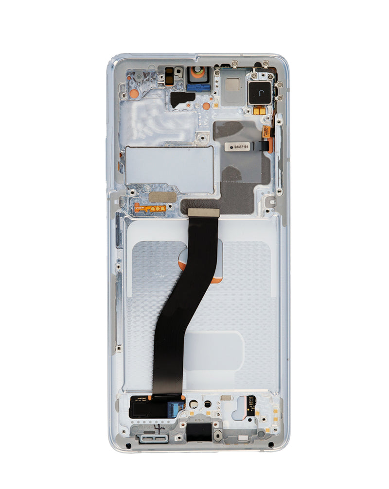 Reparación de pantalla original con marco Samsung Galaxy S21 Ultra G998 (PHANTOM SILVER) en Guatemala.