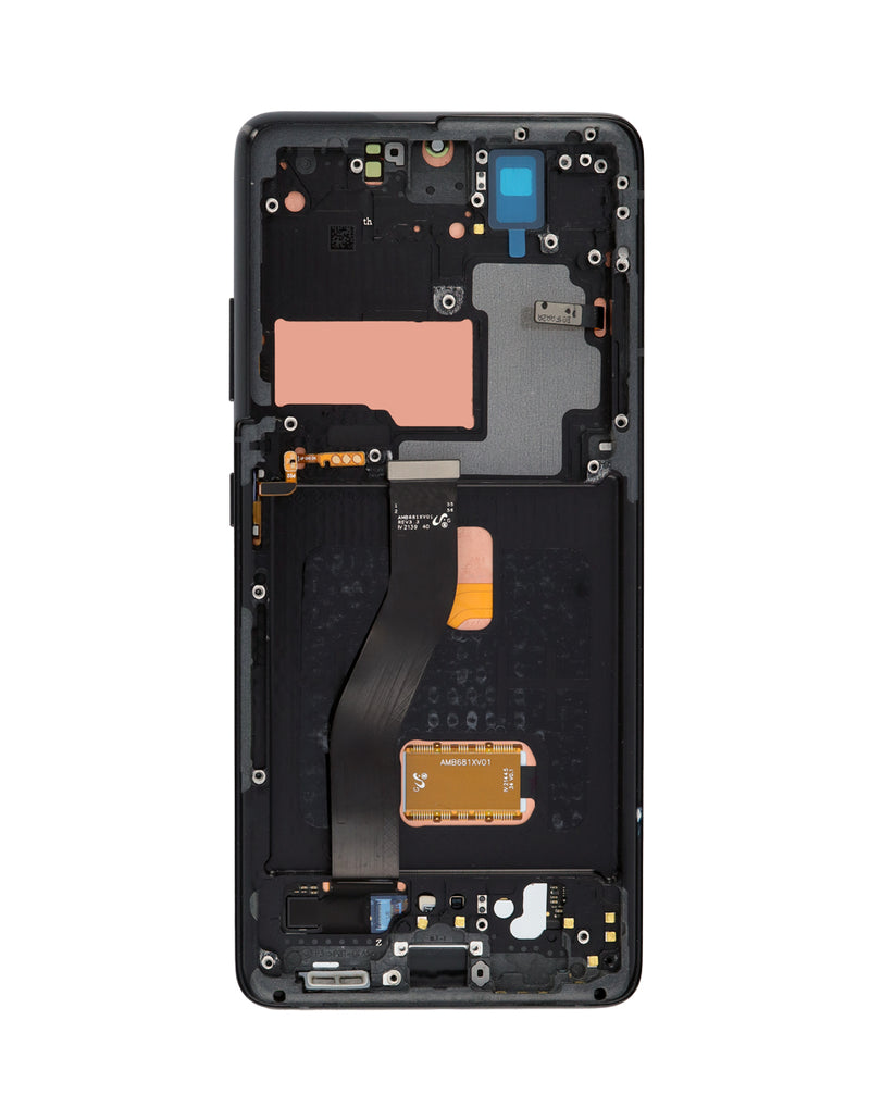 Pantalla OLED con marco original para Samsung Galaxy S21 Ultra 5G en Guatemala, mayorista de displays Samsung.