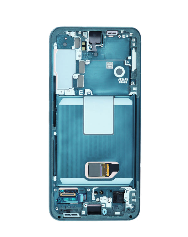 Reparación de pantalla original OLED con marco para Galaxy S22 S901 en Guatemala.