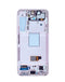 Reparación de pantalla original con marco en Guatemala para Samsung Galaxy S22 S901 en color Pink Gold.