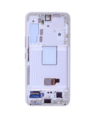 Reparación de pantalla OLED con marco para Samsung Galaxy S22 en Guatemala, servicio completo y garantizado en talleres especializados.