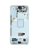 Encuentra la pantalla original Galaxy S22 S901 (PHANTOM WHITE) en Guatemala para reparaciones de Samsung Galaxy en talleres especializados.