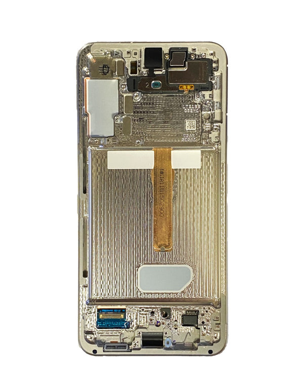 Reparación de pantalla con marco original OLED para Samsung Galaxy S22 Plus S906 en Guatemala, disponible en mayorista de repuestos tecnológicos.