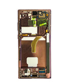 Reparación de pantalla OLED para Galaxy S22 Ultra en Guatemala, disponible en color burgundy.