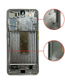 Reparación de pantalla original OLED con marco para Samsung Galaxy S23 S911 en Guatemala.