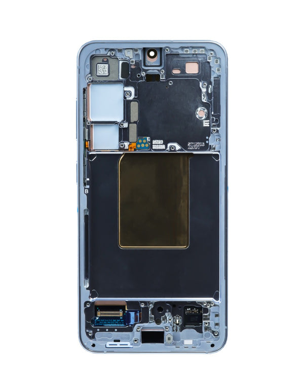 Encuentra la mejor oferta de pantalla original con frame Galaxy S24 S921 (SAPPHIRE BLUE) en Guatemala para reparaciones de pantallas Samsung.