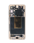 Encuentra la pantalla original con marco Samsung Galaxy S24 Plus S926 (SANDSTONE ORANGE) OLED para reparaciones en Guatemala.