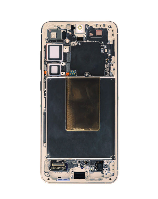 Encuentra la pantalla original con marco Samsung Galaxy S24 Plus S926 (SANDSTONE ORANGE) OLED para reparaciones en Guatemala.