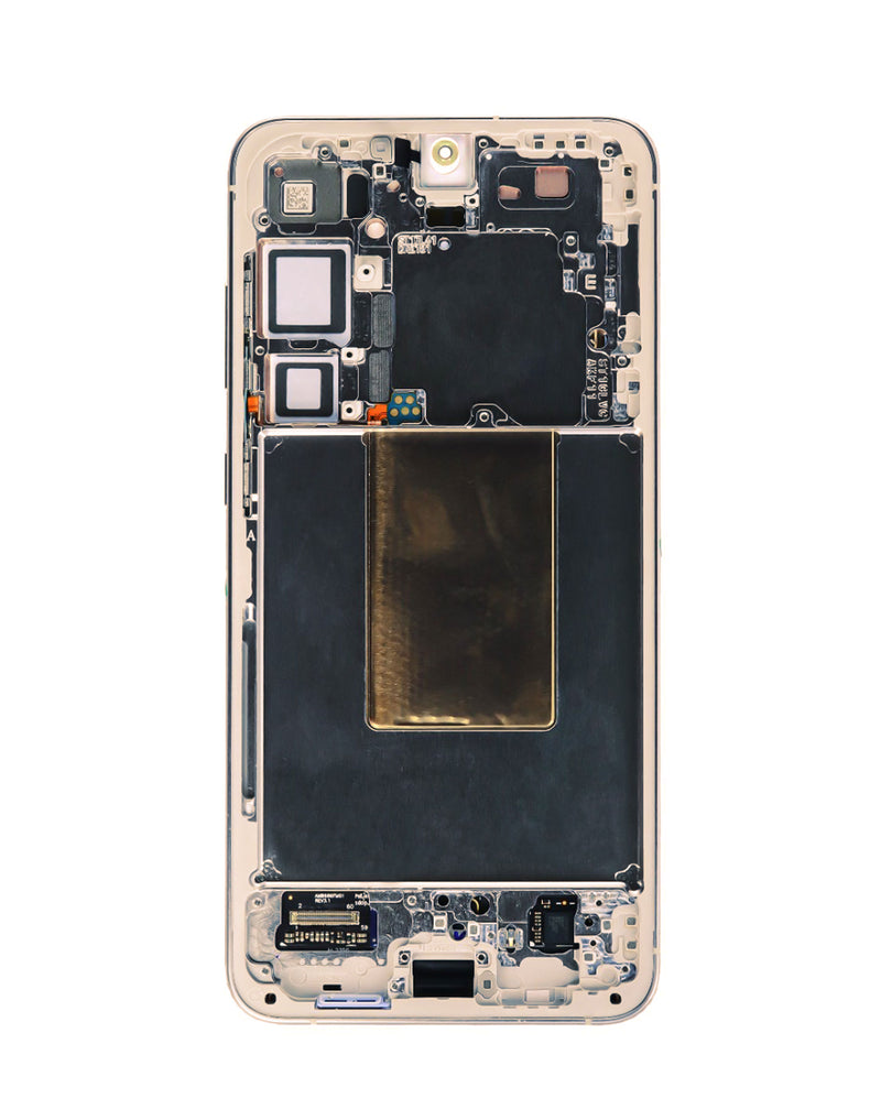 Encuentra la pantalla original con marco Samsung Galaxy S24 Plus S926 (SANDSTONE ORANGE) OLED para reparaciones en Guatemala.