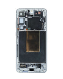 Reparación de pantalla con marco para Samsung Galaxy S24 Plus en Guatemala: color mármol gris.