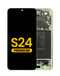 Reparación de pantalla OLED con marco Galaxy S24 (S921) en Guatemala, taller especializado en pantallas Samsung.