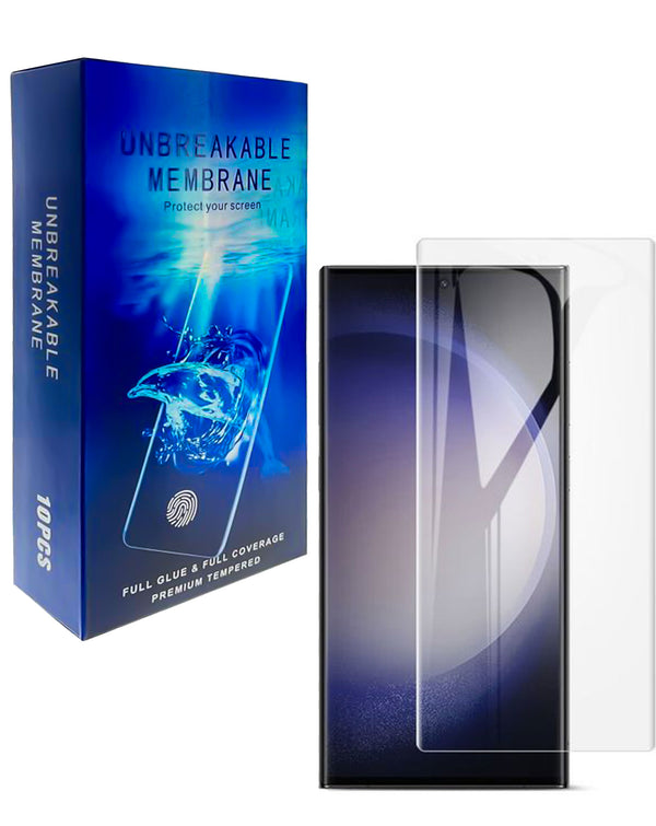 Protector de pantalla TPU termoplástico para Samsung Galaxy S24 Ultra en Guatemala, venta al por mayor con armadura y 10 piezas.