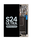 Pantalla original OLED con marco Galaxy S24 Ultra S928 (TITANIUM GRAY)
