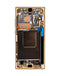 Reparación de pantalla original con marco para Galaxy S24 Ultra en Guatemala, variante Titanium Yellow.