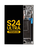 Reparación de pantalla OLED con marco para S24 Ultra S928 en Guatemala, distribuidor mayorista de pantallas con marco BajoPPLCD.