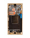 Pantalla OLED con marco Samsung S24 Ultra en color Titanium Yellow disponible en Guatemala para reparaciones y reemplazos.