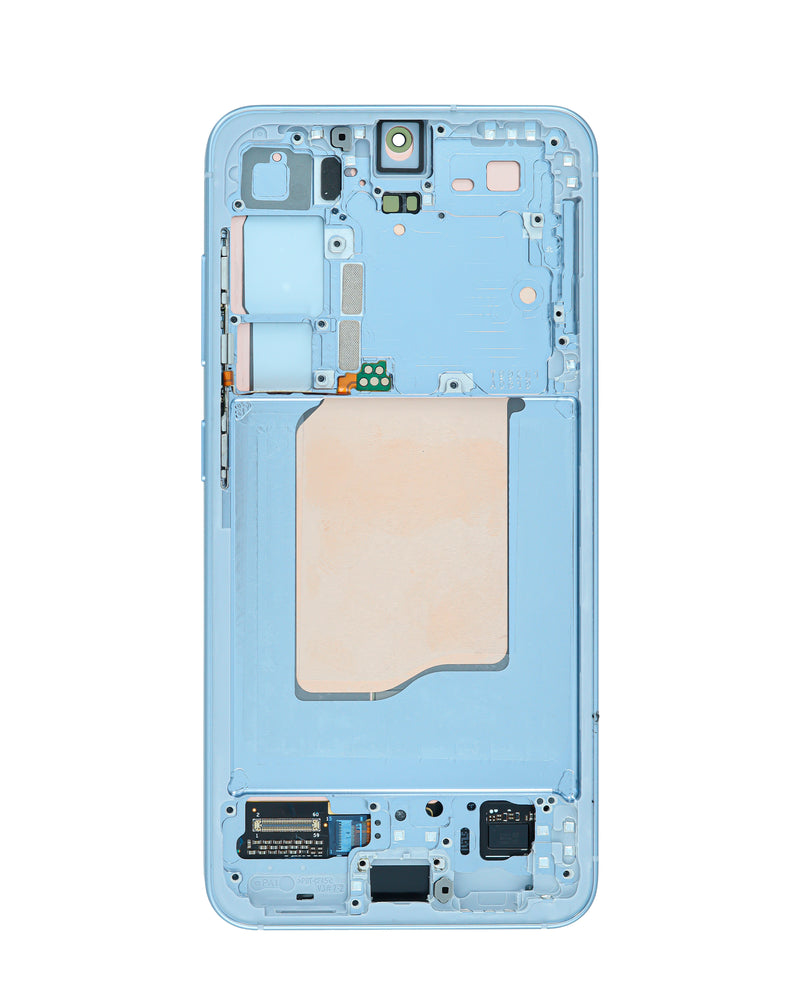 Reemplazo de pantalla con marco OLED para S25 en Guatemala, servicio mayorista de reparaciones.